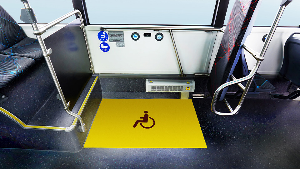 Convenient barrier-free passage