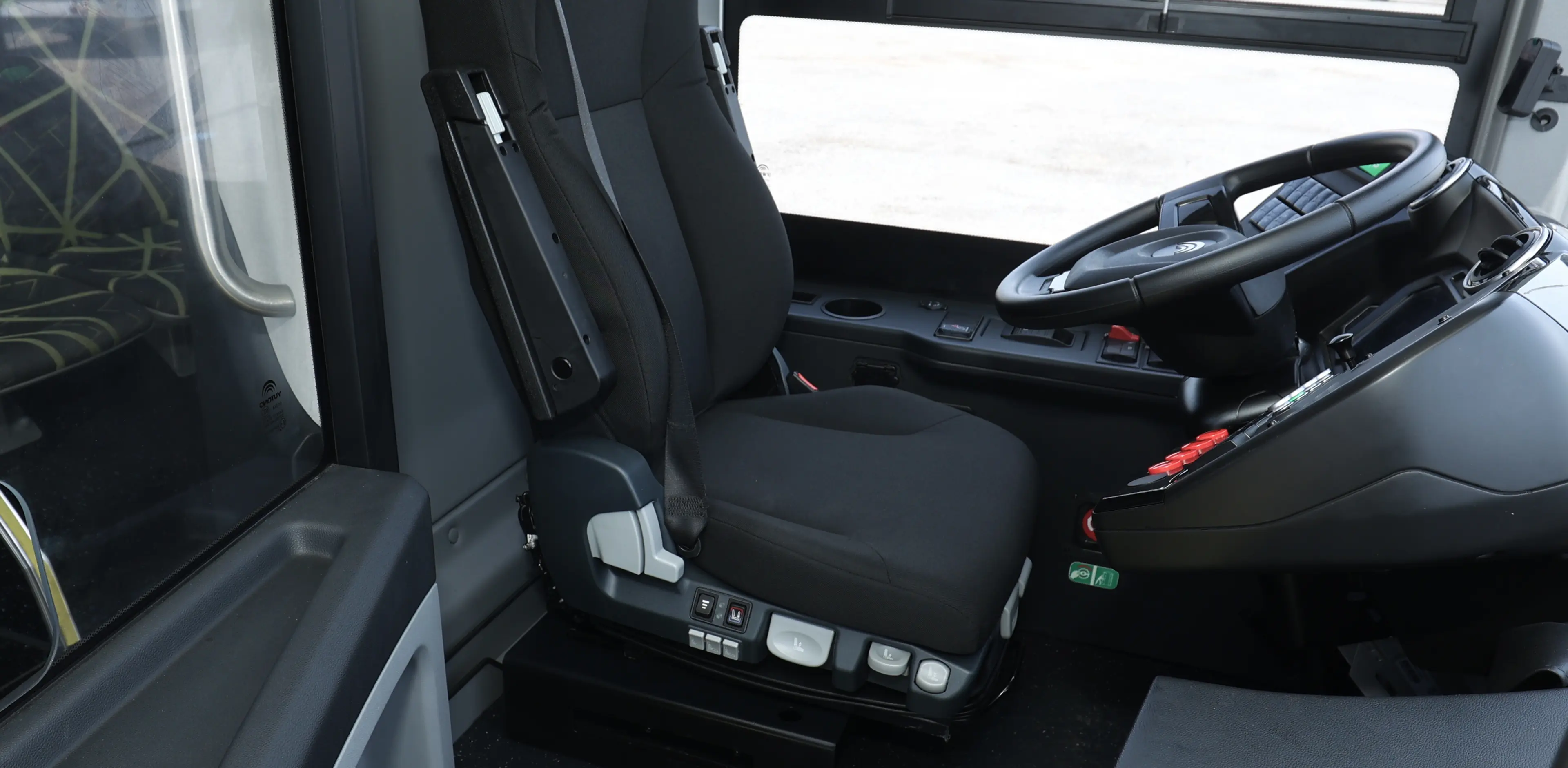 Full air suspension driver seat
