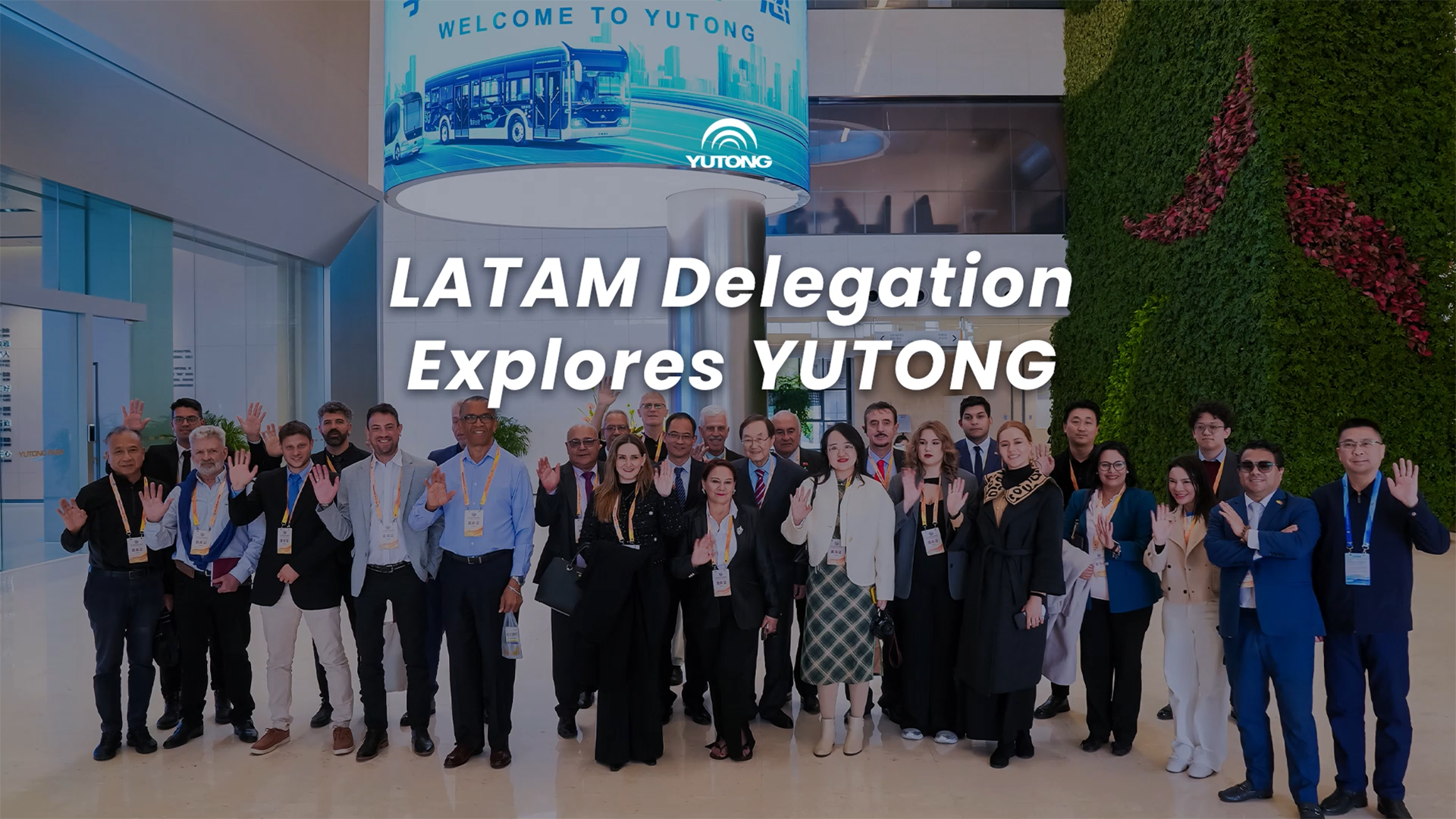 Latin American Delegation Visits Yutong | Building a Greener Future Together