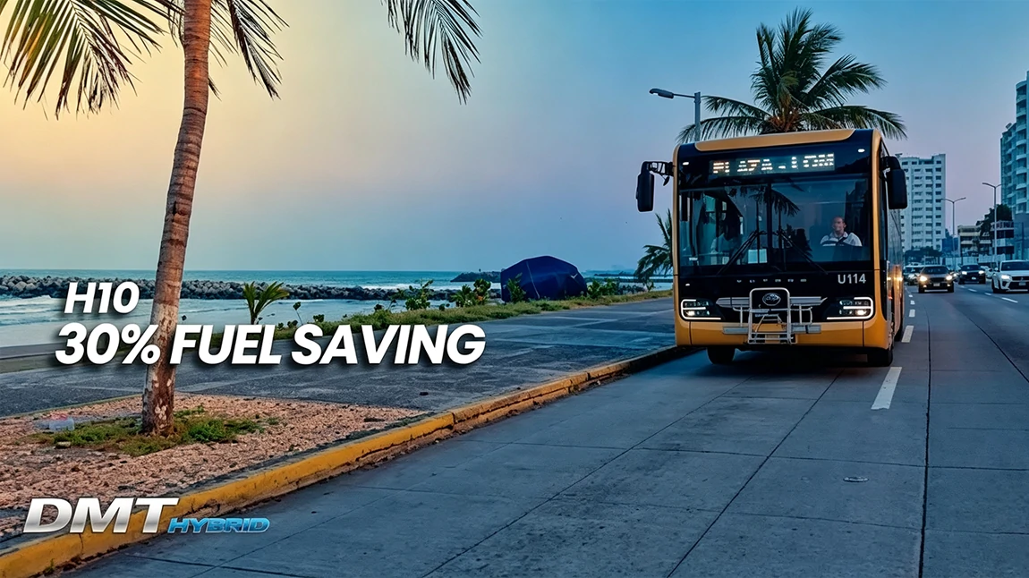 Operating in 206 cities, Yutong hybrid buses have won global market recognition through real-world operation