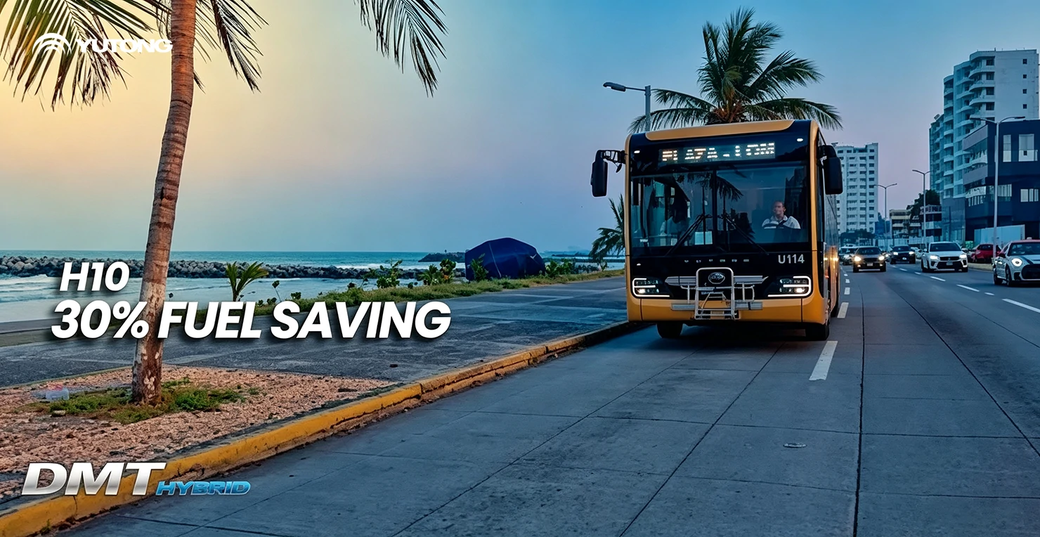 Operating in 206 cities, Yutong hybrid buses have won global market recognition through real-world operation