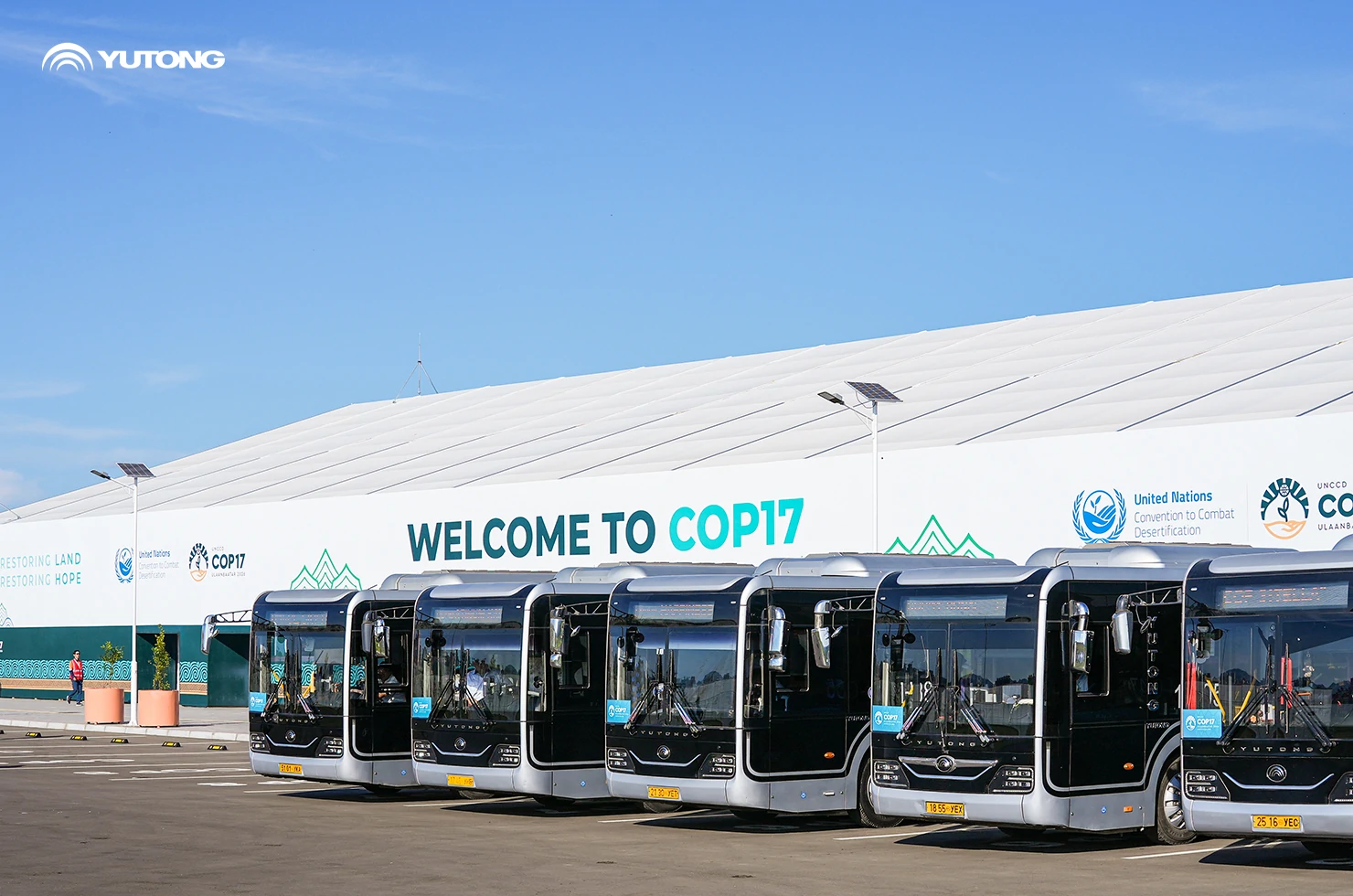 110 Yutong Buses Serve UNCCD COP17, Advancing Sustainable Development Through Green Mobility
