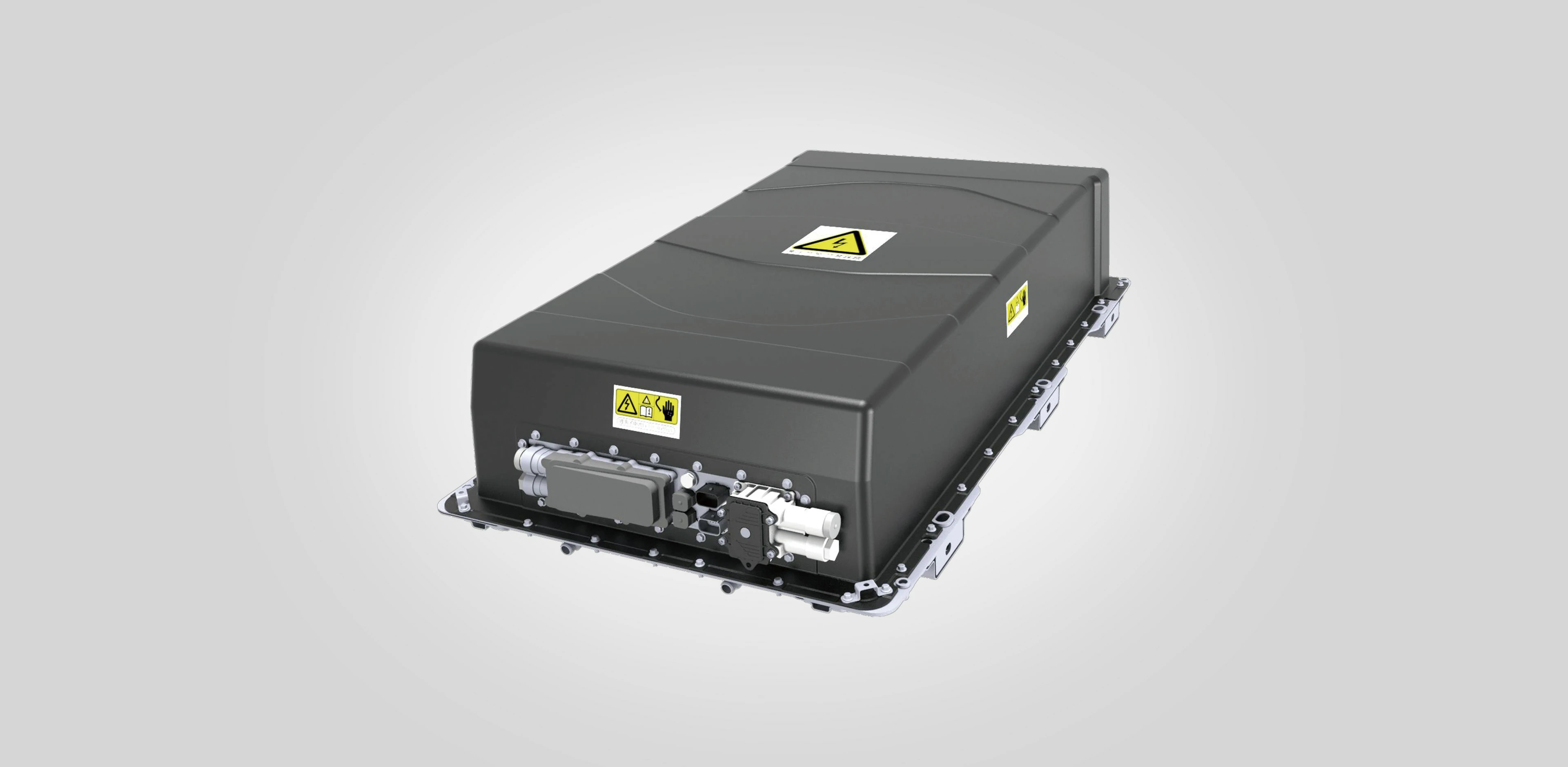 Battery with liquid cooling system