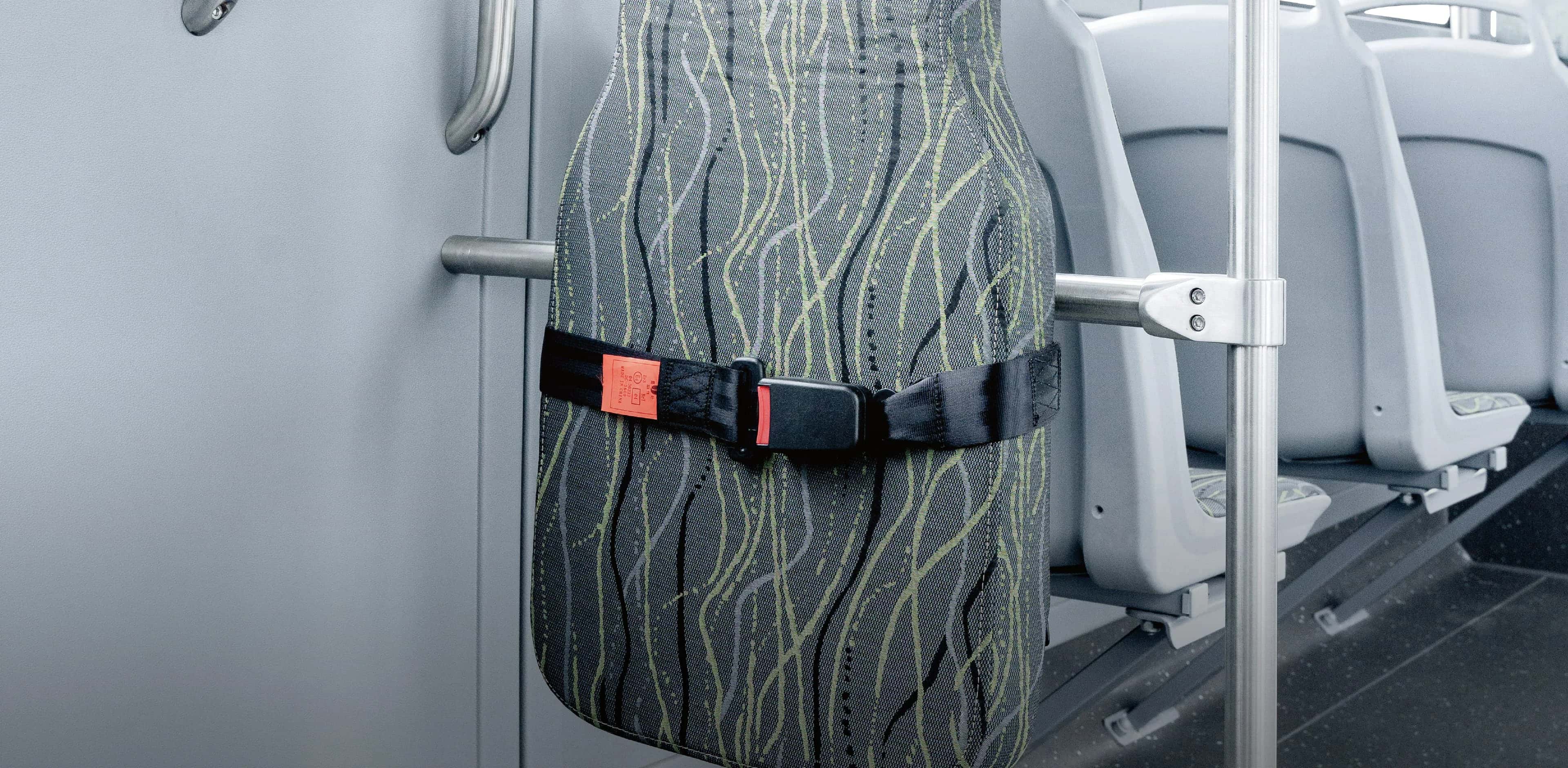 Wheelchair-user backrest