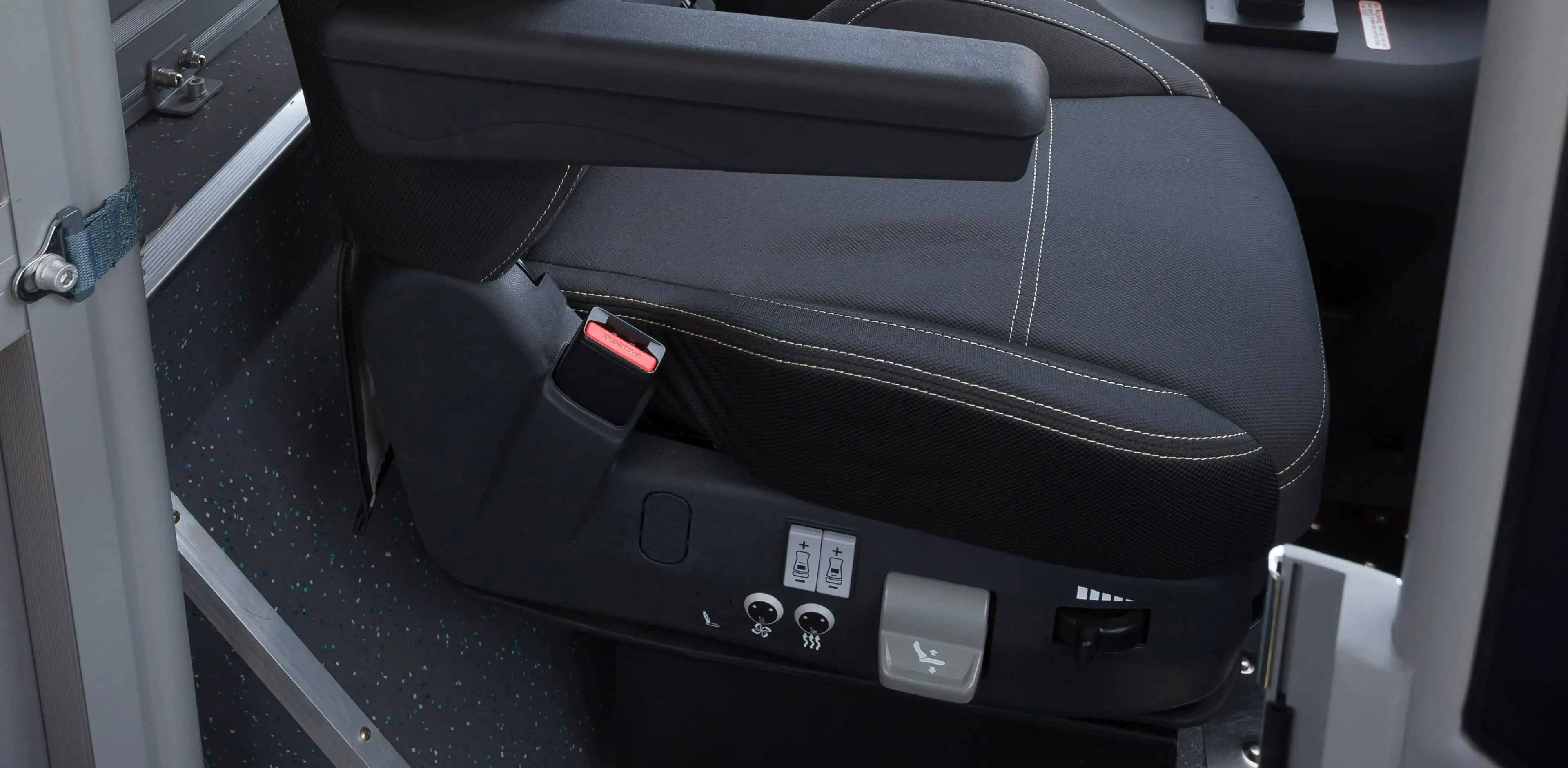 Separate driver’s compartment